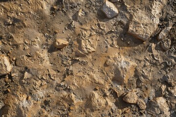 texture of dry cracked soil