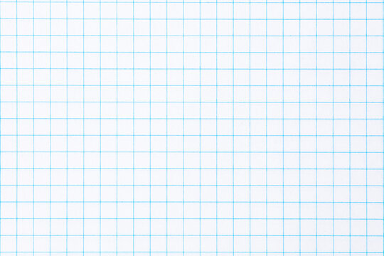A blue and white grid paper