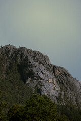 Roadside mountain view