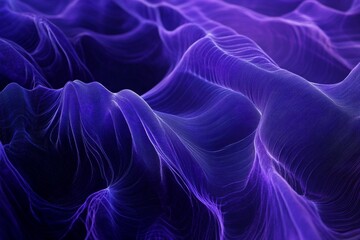 Obraz premium Abstract purple flowing wave background.