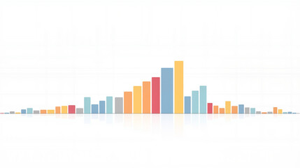 Fototapeta premium graph chart