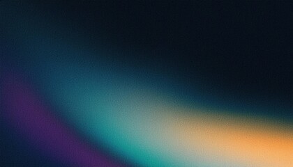 Abstract Teal, Purple and Orange Gradient