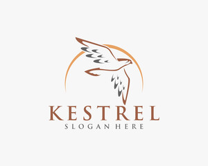 Fototapeta premium Kestrel logo
