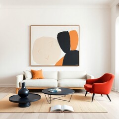 modern living room with transparent background, modern living room ,living room interior ,living room with fireplace