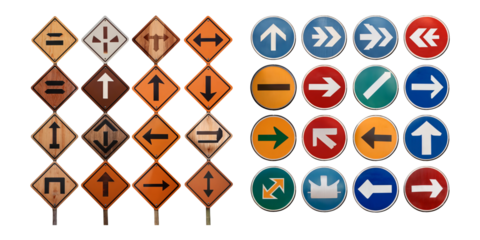 Traffic Sign Collection for Road Safety and Navigation Guidance