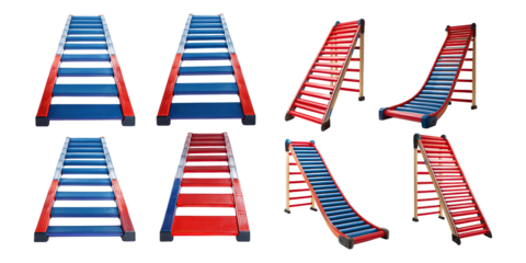 Colorful Climbing and Sliding Equipment for Kids