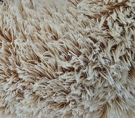 background of white spiky wool with lighting gradient