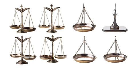 Traditional Balance Scales for Justice and Measurement Purposes