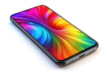 Modern Smartphone, High-Resolution,  Phone Display,  Digital Device