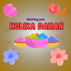 Holika Dahana  in IndiaPost for instagram, facebook , twiter etc.