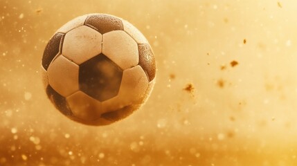 Fototapeta premium Exciting soccer match highlights stadium arena action shots dynamic environment close-up view sports concept