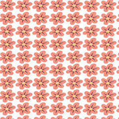 seamless pattern with flowers