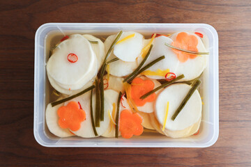 おせち料理の千枚漬け