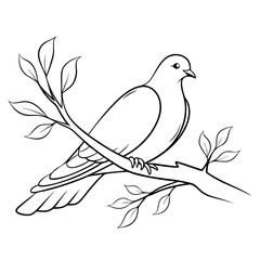  Bird on Branch