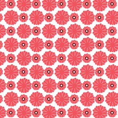 Fototapeta premium seamless pattern with flowers