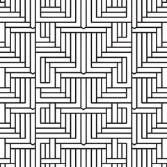 Geometric Circle and Line Pattern