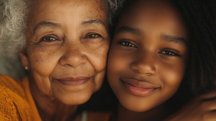 Two generations of family connection