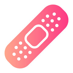 band aid Gradient icon