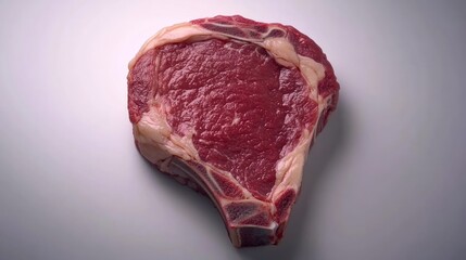 Fototapeta premium Prime Rib Eye Steak: A Culinary Masterpiece