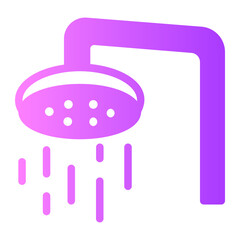 shower head gradient icon