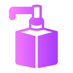 Soap gradient icon