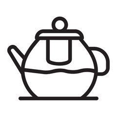 Tea Pot line icon