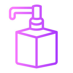 Soap gradient icon
