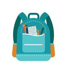 Bag For School Illustration
