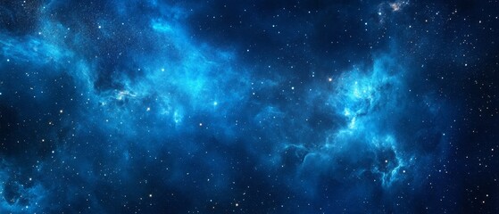 Naklejka premium the Beauty of a Starry Night Sky. Dreamy Night Sky