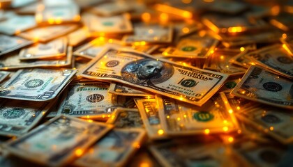 Abstract money background