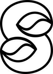 S Alphabet Vector Icon Design