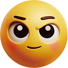 Fototapeta premium 썩소 이모티콘