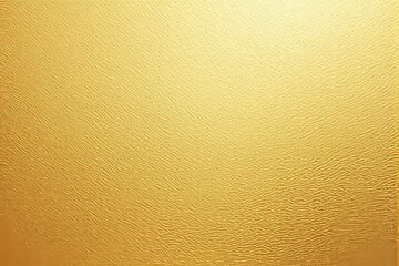 Close-up of a textured golden metallic surface with rippled abstract patterns, creating a luxurious...