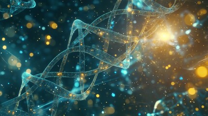 Abstract Digital Interface with Vibrant Colors