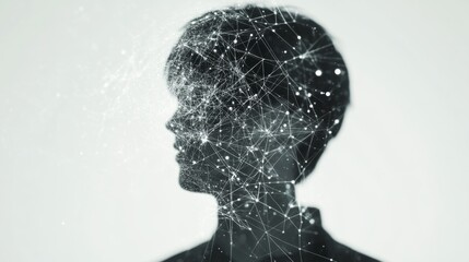 AI Interaction with Digital Interface in Bright Light