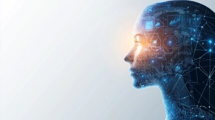 Futuristic Digital Finance Interface Concept