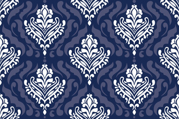 ikat pattern, Ethnic ikat seamless pattern, African style, Abstract vector, Chevron embroidery, Paisley embroidery, Navajo aboriginal pattern, Aztec and tribal motifs, Vector hand drawn style.