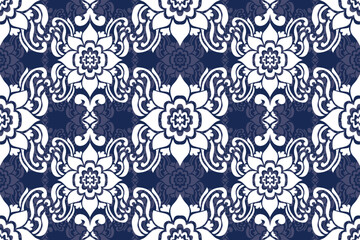 ikat pattern, Ethnic ikat seamless pattern, African style, Abstract vector, Chevron embroidery, Paisley embroidery, Navajo aboriginal pattern, Aztec and tribal motifs, Vector hand drawn style.
