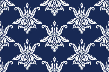 ikat pattern, Ethnic ikat seamless pattern, African style, Abstract vector, Chevron embroidery, Paisley embroidery, Navajo aboriginal pattern, Aztec and tribal motifs, Vector hand drawn style.