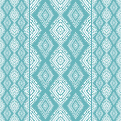 ikat pattern, Ethnic ikat seamless pattern, African style, Abstract vector, Chevron embroidery, Paisley embroidery, Navajo aboriginal pattern, Aztec and tribal motifs, Vector hand drawn style.