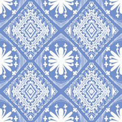 ikat pattern, Ethnic ikat seamless pattern, African style, Abstract vector, Chevron embroidery, Paisley embroidery, Navajo aboriginal pattern, Aztec and tribal motifs, Vector hand drawn style.