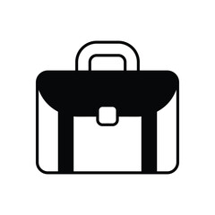 Briefcase vector icon