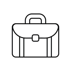 Briefcase vector icon