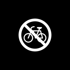 No Bicycles Icon
