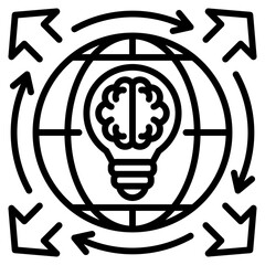 knowledge single icon