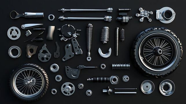 Motorcycle parts, wallpaper, the technological advances in two-wheel drive systems