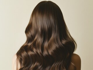 Naklejka premium Woman's Back View