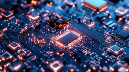 Fototapeta premium High-Resolution Clean Lines with Bright Colors