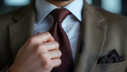 businessman with tie