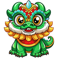 Fototapeta premium Traditional chinese new year generative ai